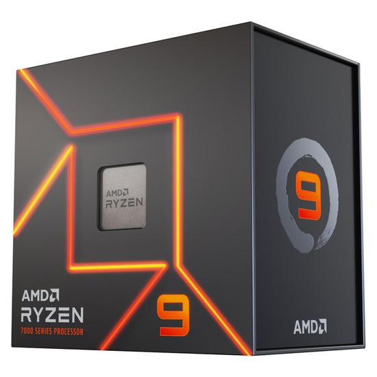 Foto do Produto Processador AMD Ryzen 9 7900 3.7GHz AM5 76MB