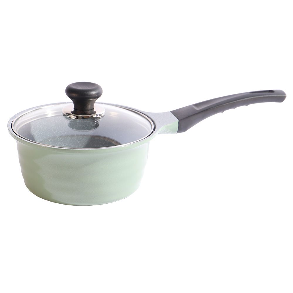 Foto do Produto ECORAMIC CACEROLA CERAMICA C/TAPA VERDE 18CM