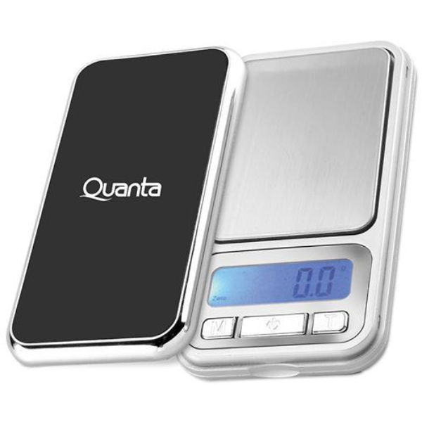 Foto do Produto Balança de Precisão Portátil Quanta QTBB1000G com Display LCD para Até 1KG - Prata
