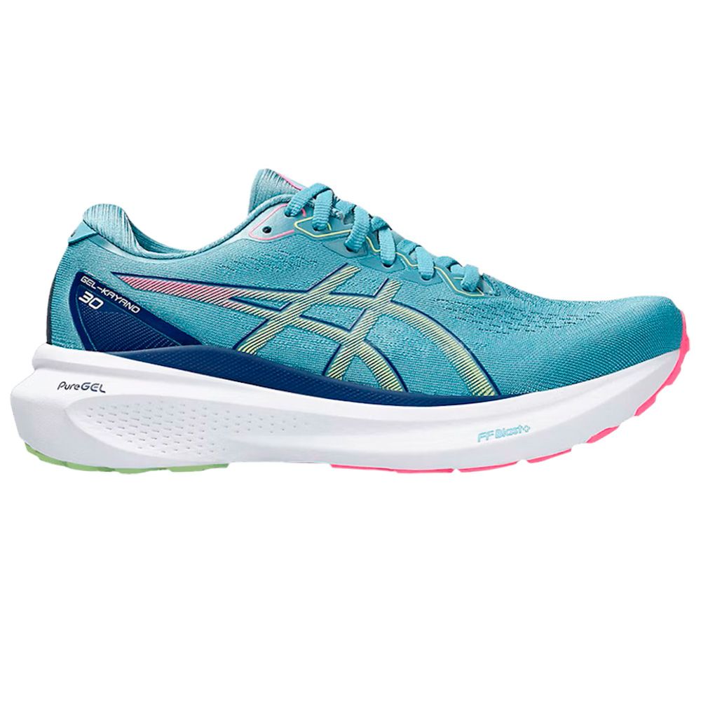 Foto do Produto CALZADO ASICS RUNNING FEM GEL-KAYANO 30 BLUE/GREEN TAM 34