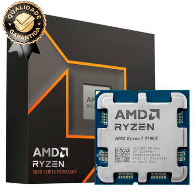 Foto do Produto PROCESSADOR AMD RYZEN 7 9700X SOCKET AM5 / 5.5GHZ / 40MB