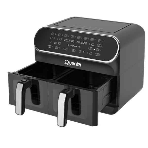 Foto do Produto Fritadeira Eletrica Quanta QTAFS80 Duesupreme Air Fryer / 8 Litros / 80-200 °C / 2400W / 110V ~ 60Hz - Preto