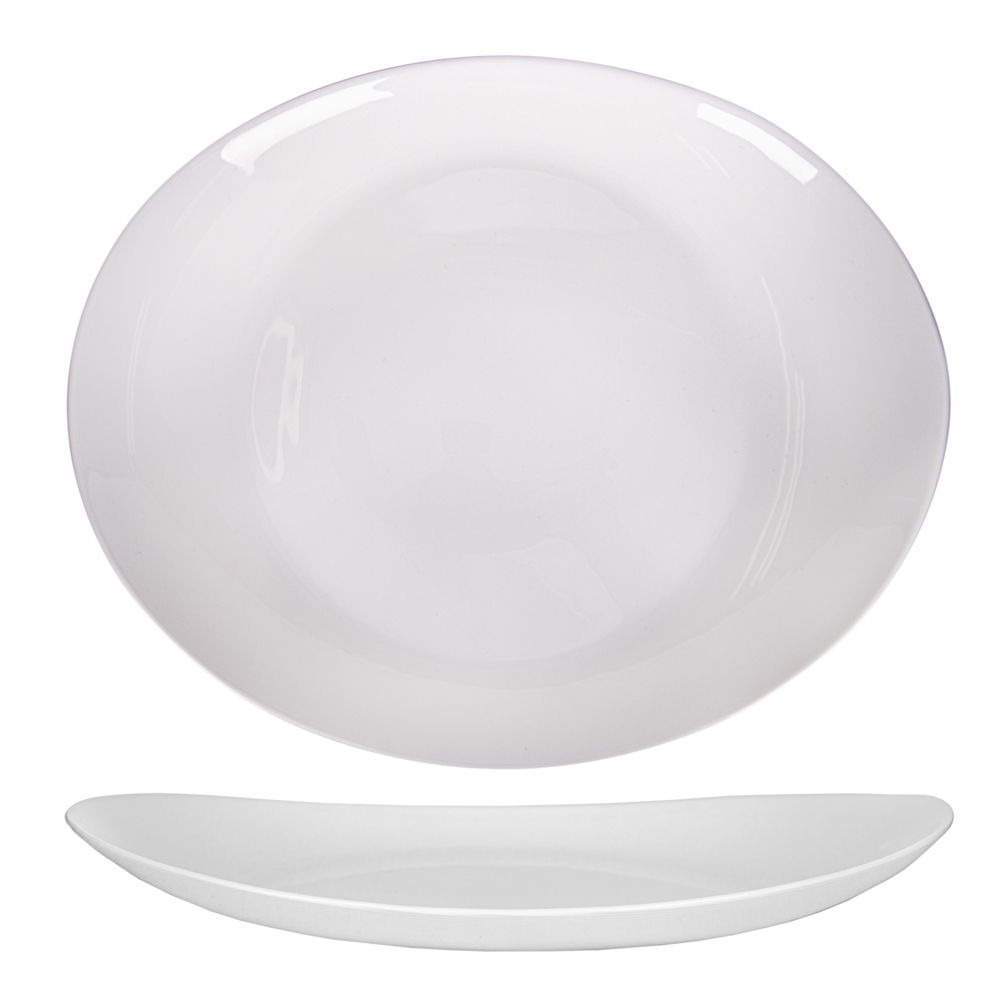 Foto do Produto PLATO DE VIDRIO BLANCO 12"