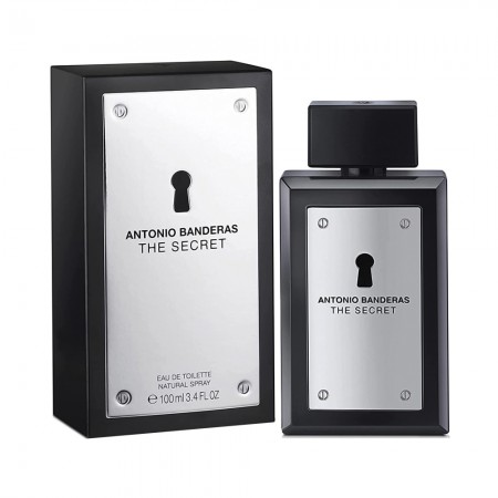 Foto do Produto Perfume Antonio Banderas The Secret EDT Masculino 100ml