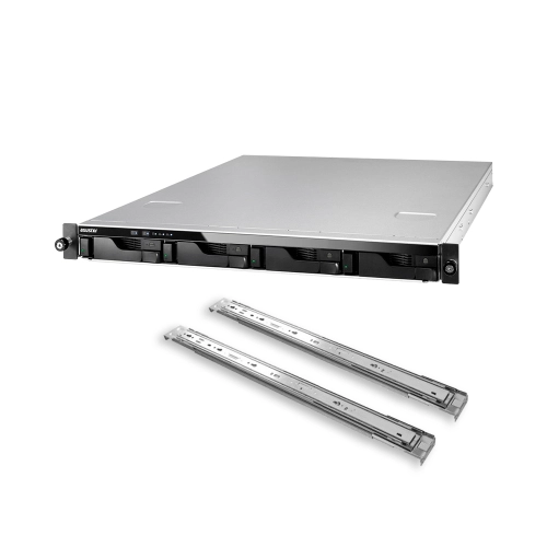 Foto do Produto SERVIDOR NAS ASUSTOR AS6504RS QC2.1/4BAY/8GB/4-GBL 4-GBLAN/USB3.2