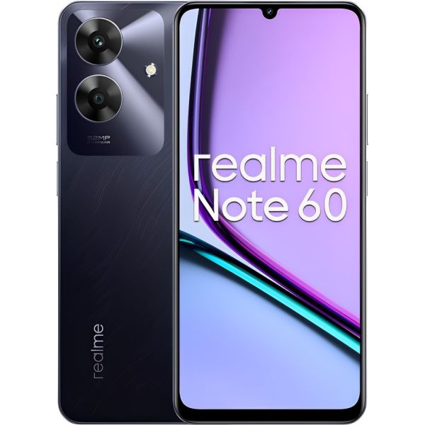 Foto do Produto Celular Realme Note 60 RMX3933 4GB 128GB Preto