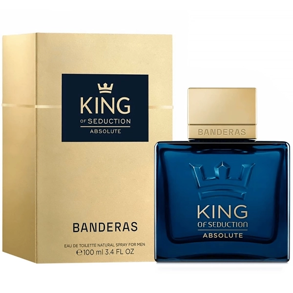 Foto do Produto Perfume Masculino Antonio Banderas King of Seduction Absolute EDT 100 ml