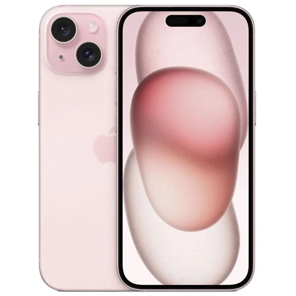 Foto do Produto APPLE CEL IPHONE 15 HN/A3090 METAL 128GB PINK