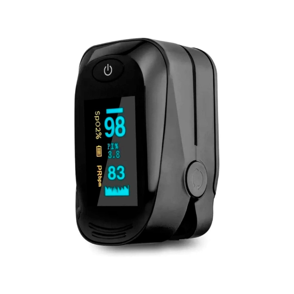 Foto do Produto Oxímetro Digital Portátil de Dedo Anu Fingertip OX-06 - Preto