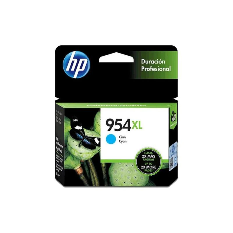 Foto do Produto TINTA HP 954XL (LOS62AL) CYAN 20ML ( Impressora HP 7740 / 8710 )