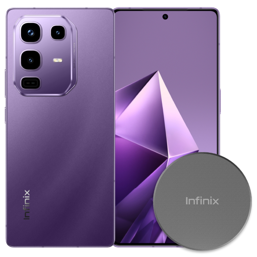 Foto do Produto Smartphone Infinix Note 50 Pro X6855 DS LTE NFC 6.78" 8/256GB - Enchanted Purple + MagPad 30W
