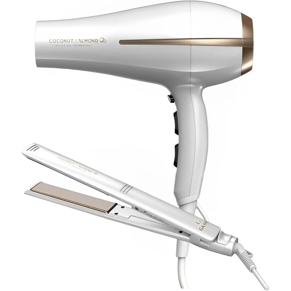 Foto do Produto GAMA KIT KIT SECADOR COCONUT&ALMOND+ALISADOR 220V 900/7180