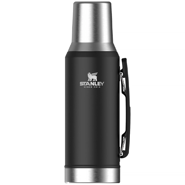 Foto do Produto Garrafa Térmica Stanley Classic Mate System de 1.2 Litros - Preto