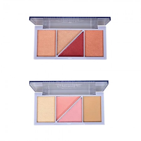 Foto do Produto Paleta de Blush e Iluminador Ruby Rose Feels HB7529