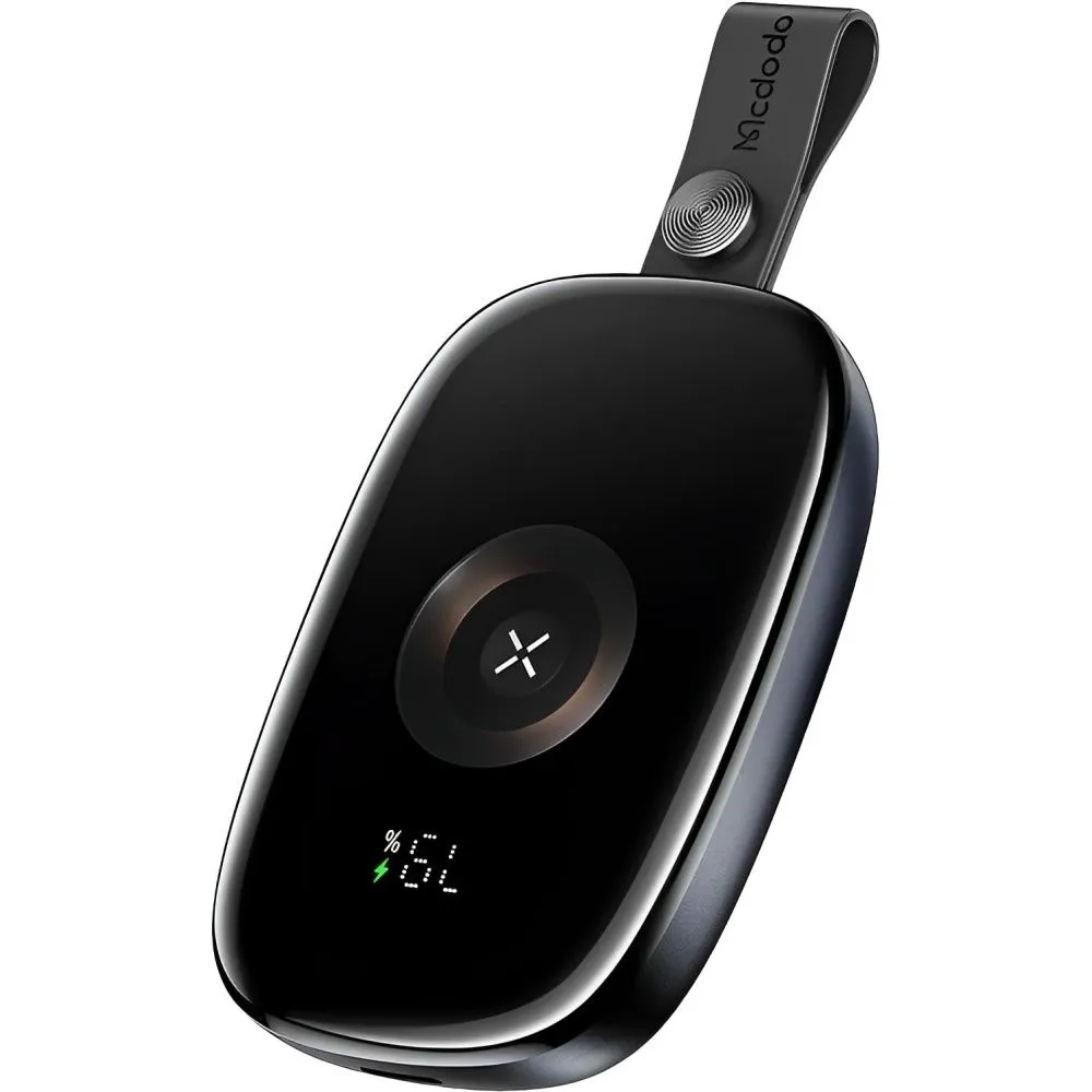 Foto do Produto MCDODO CARGA PORT WIRELESS MC-5230 MAGNETIC 2.5W 1200MAH BLACK