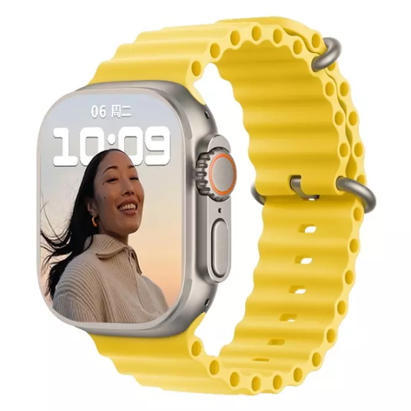 Foto do Produto RELOGIO SMARTWATCH T800 ULTRA 49MM YELLOW