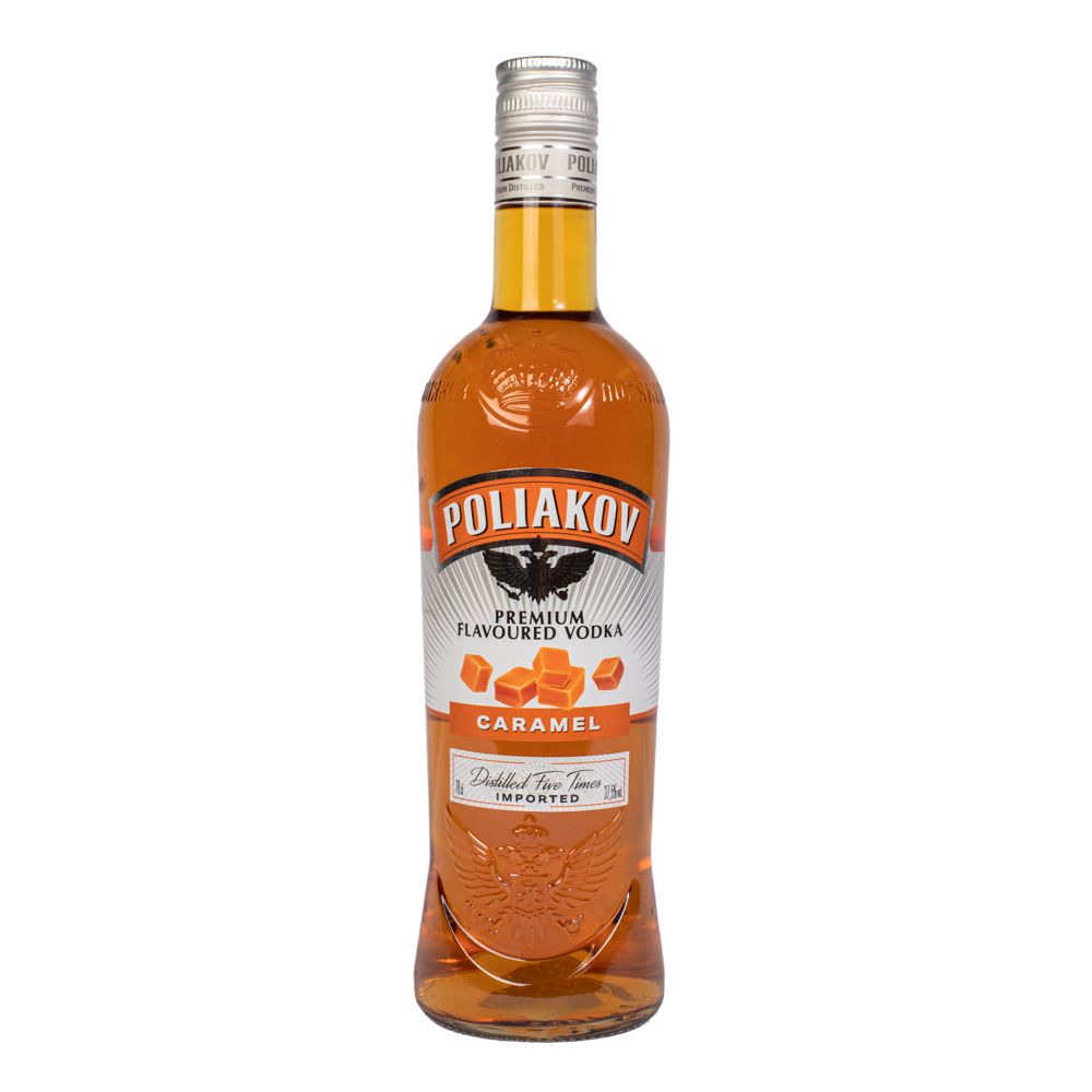 Foto do Produto VODKA POLIAKOV CARAMEL 700ML