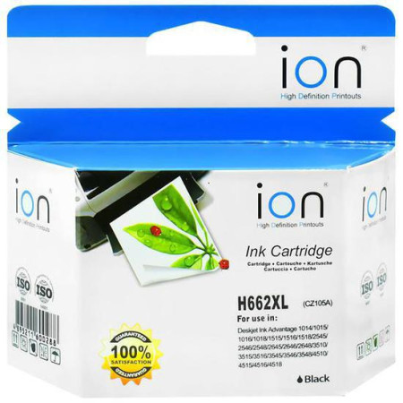 Foto do Produto CARTUCHO ION 662XL BLACK 24ML