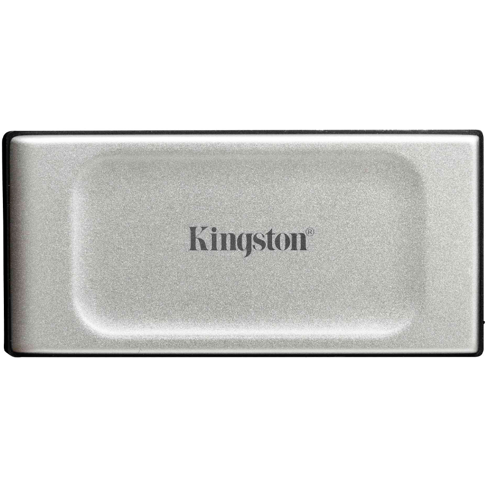 Foto do Produto SSD Externo Kingston SXS2000 USB-C 3.2 Gen 2x2 2TB Prata - SXS2000/2000G