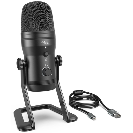 Foto do Produto Microfone Fifine K690 USB