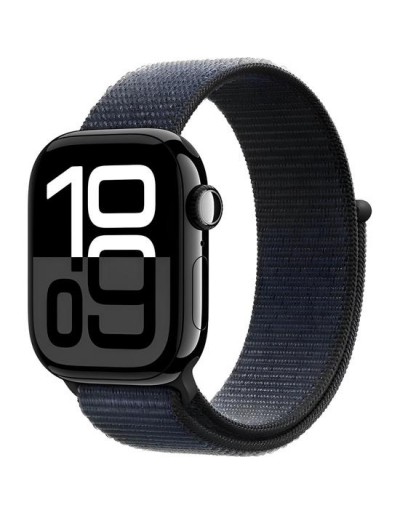 Foto do Produto Smartwatch Apple Watch S10 42mm Sl Jet Black Al Ink Gps Mwwg3l