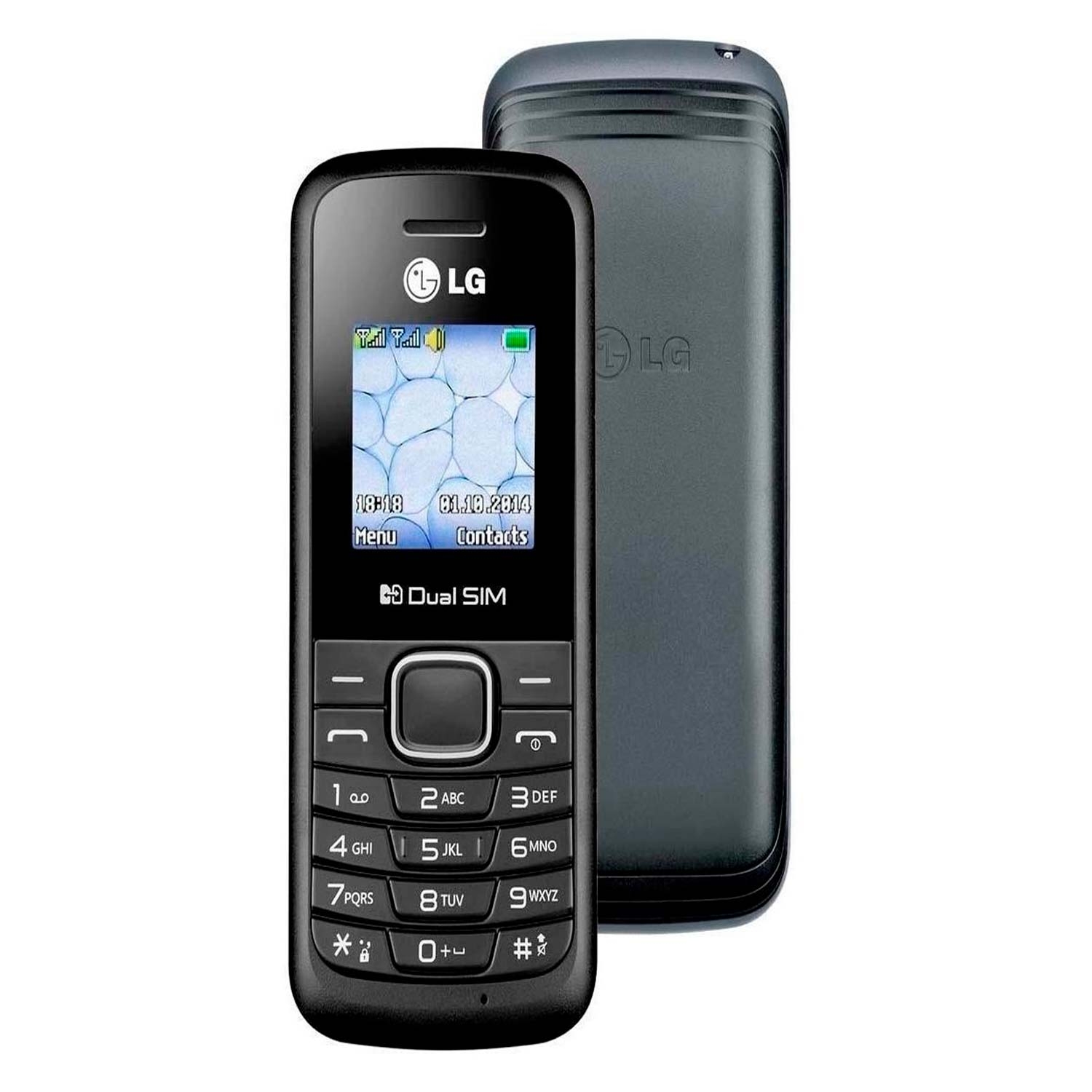Foto do Produto Celular LG B220A 2G - 32/32MB - 1.45'' - Dual-Sim - Preto