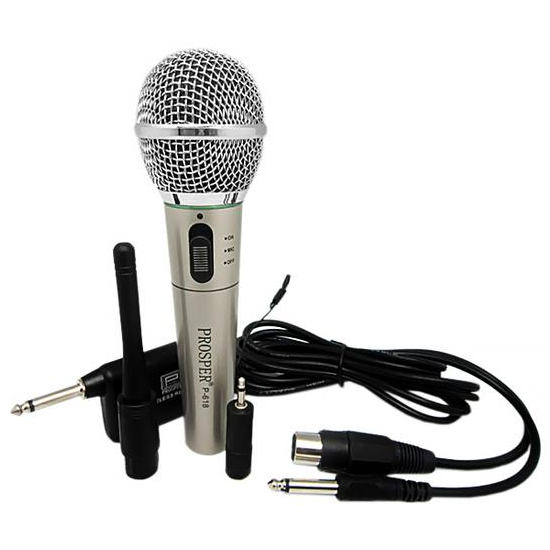 Foto do Produto Microfone Prosper P-618 Sem Fio