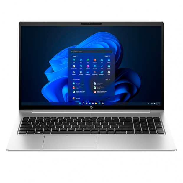 Foto do Produto Notebook HP 455, AMD Ryzen 5 5600U 2.30GHZ (4.20GHZ), 8GB RAM, 256GB SSD, Tela 15.6" Full HD IPS, Windows 10 Pro, Espanhol, Prata