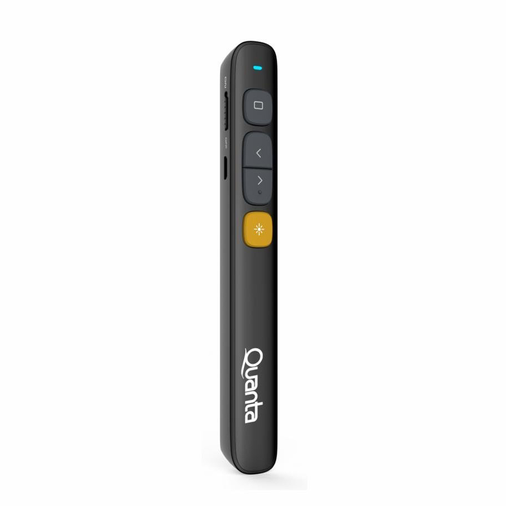 Foto do Produto Apresentador de Slides Quanta QTPLR10 - Com Laser  - Wireless - Preto