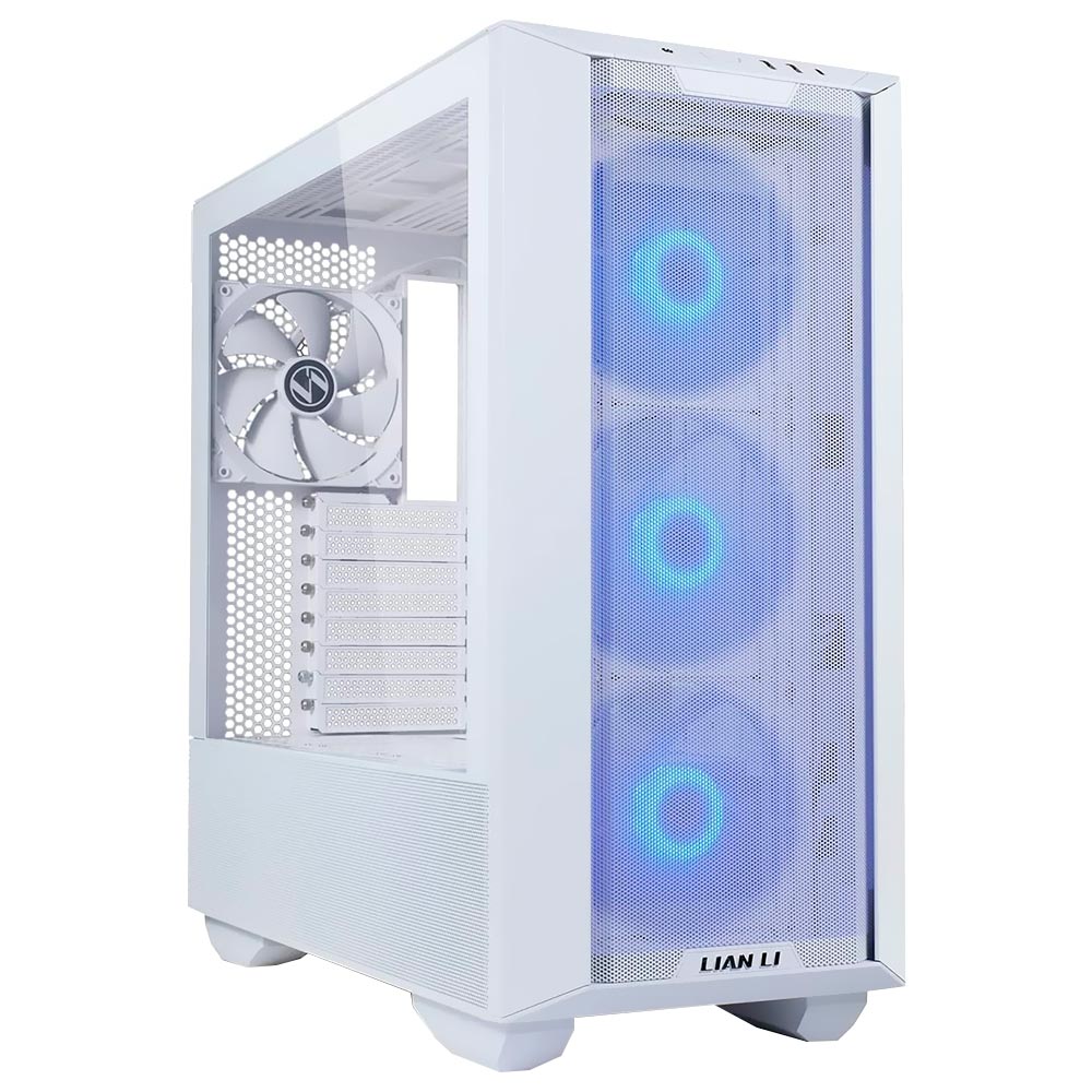 Foto do Produto Gabinete Gamer Lian Li Lancool III ATX / 3 Cooler / ARGB - Branco