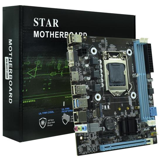 Foto do Produto Placa Mãe Star H81 Intel Soquete LGA 1150
