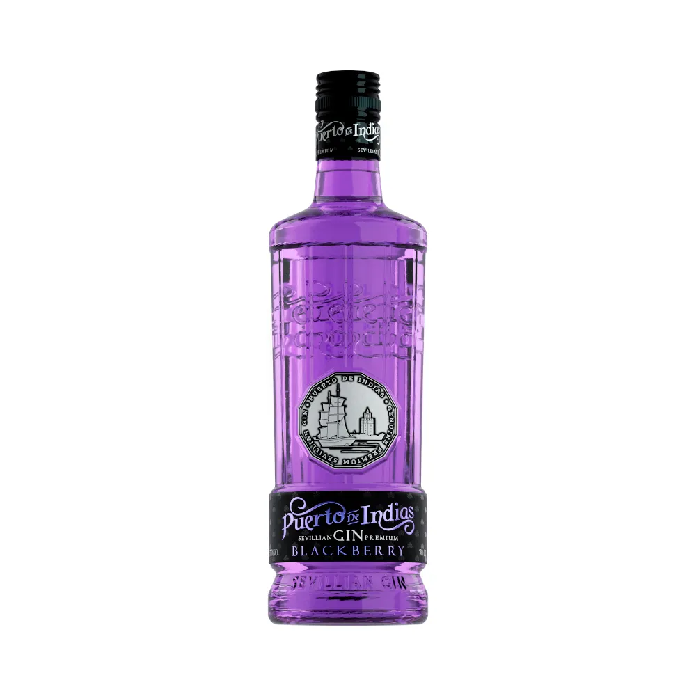 Foto do Produto PUERTO DE INDIAS GIN BLACKBERRY 700ML CON 37.5% ALC