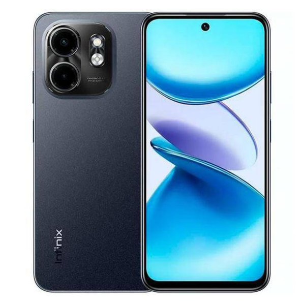 Foto do Produto CELULAR INFINIX SMART 9 X6532 4/128GB BLACK