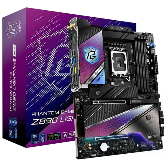 Foto do Produto Placa Mãe Asrock Z890 Nova Wi-Fi Intel Soquete LGA 1851