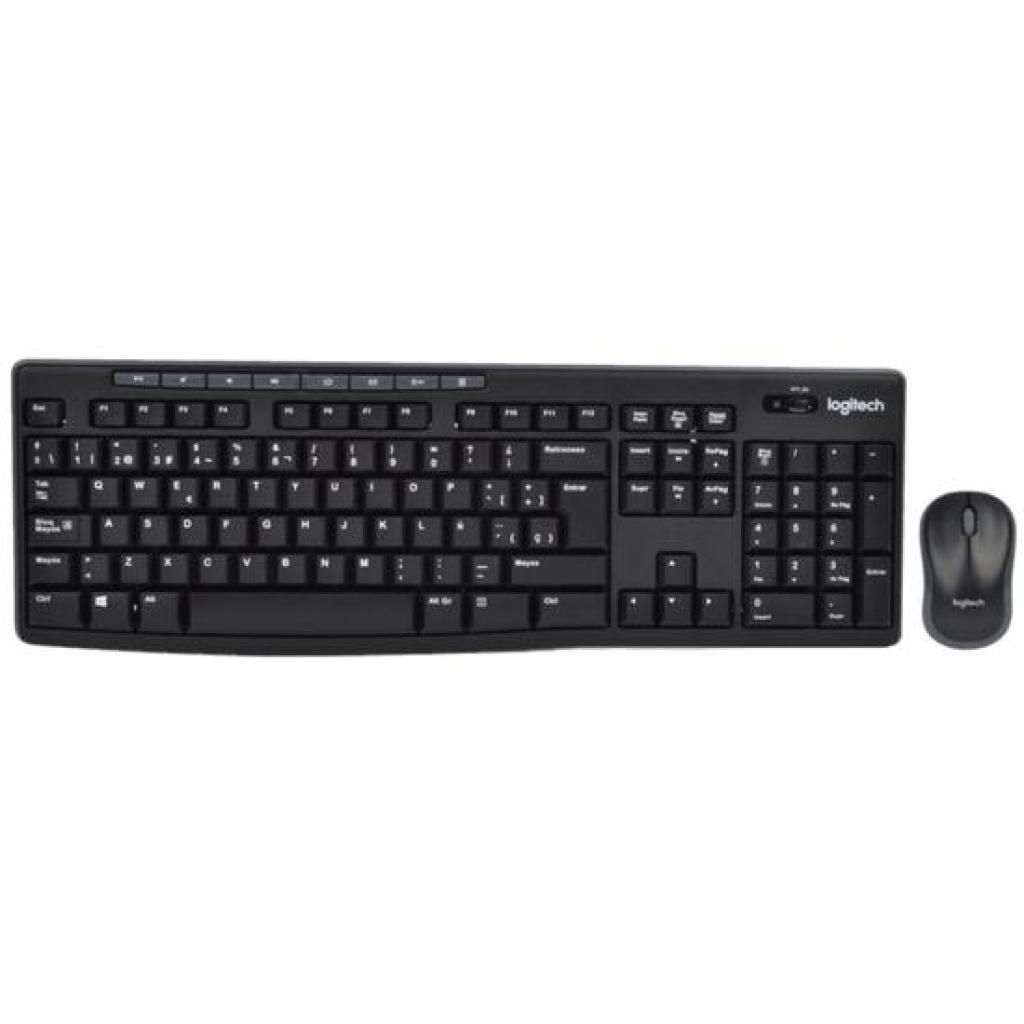Foto do Produto Teclado USB Logitech MK270 Com Mouse Sem Fio Espanhol