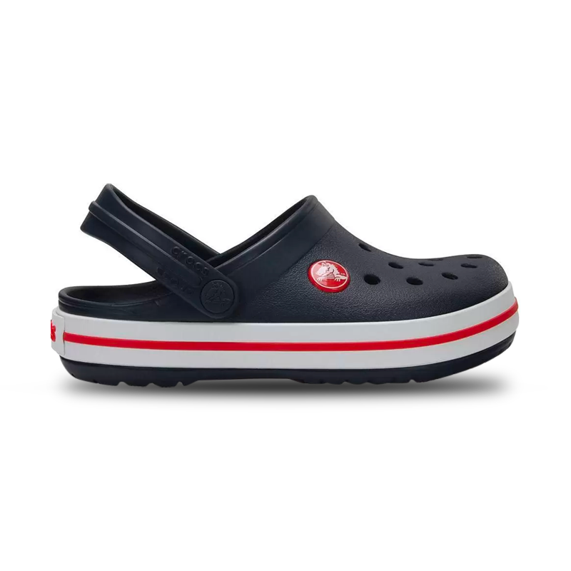 Foto do Produto Sandália Crocs Crocband Clog Infantil Azul Escuro 204537-485