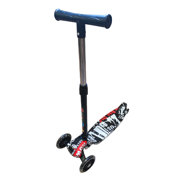 Foto do Produto Patinete Infantil Scooter 601-B Com Led - Estampado Mix