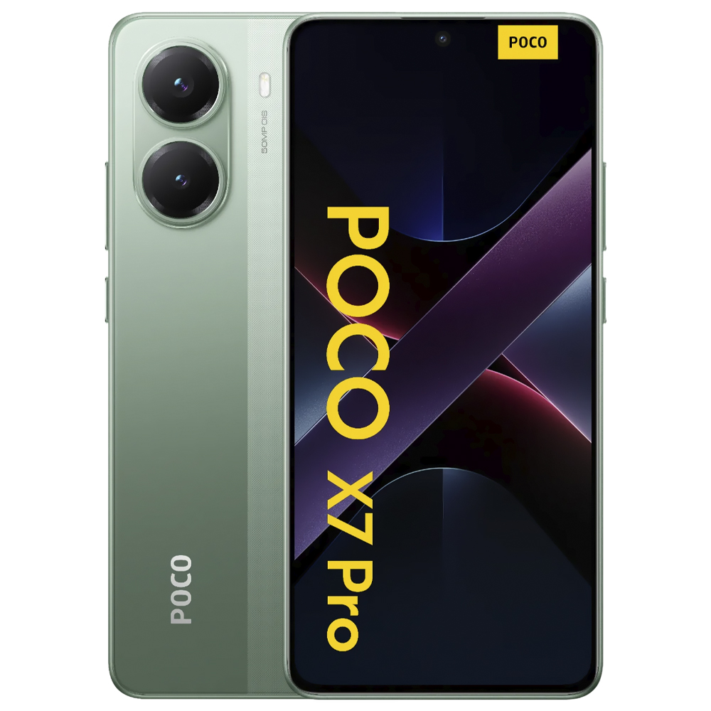 Foto do Produto Celular Xiaomi POCO X7 Pro 12GB de RAM / 256GB / Tela 6.67" / Dual Sim 5G - Verde (Global)