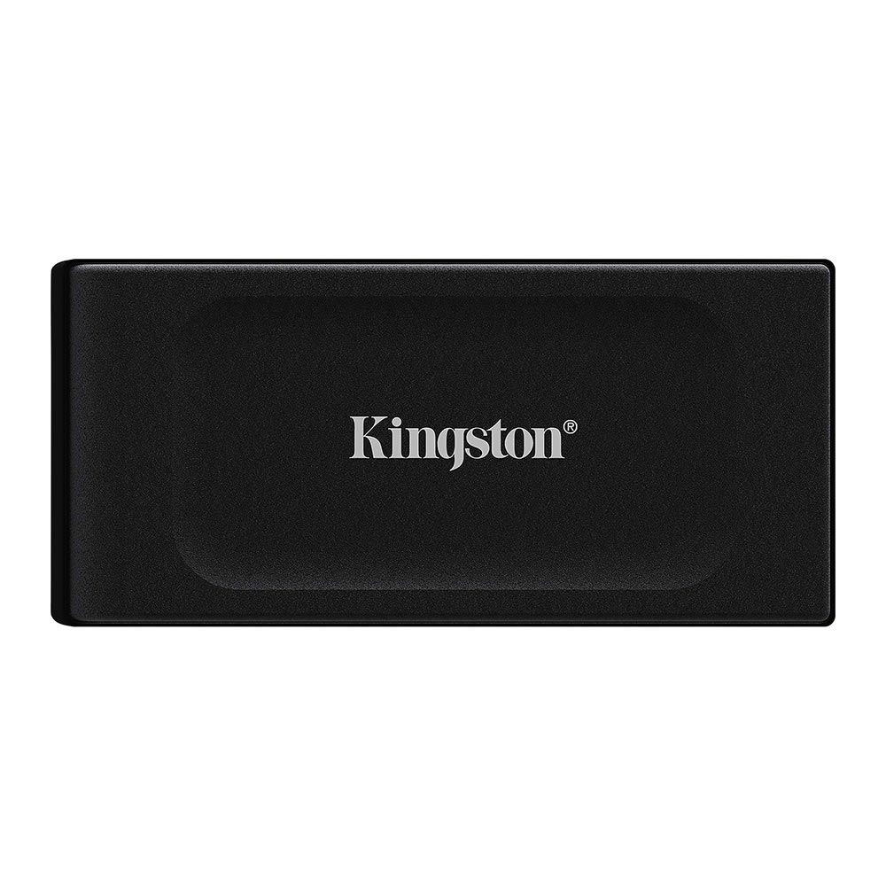 Foto do Produto SSD Externo Kingston XS1000 USB-C 3.2 Gen 2 1TB Preto – SXS1000/1000G