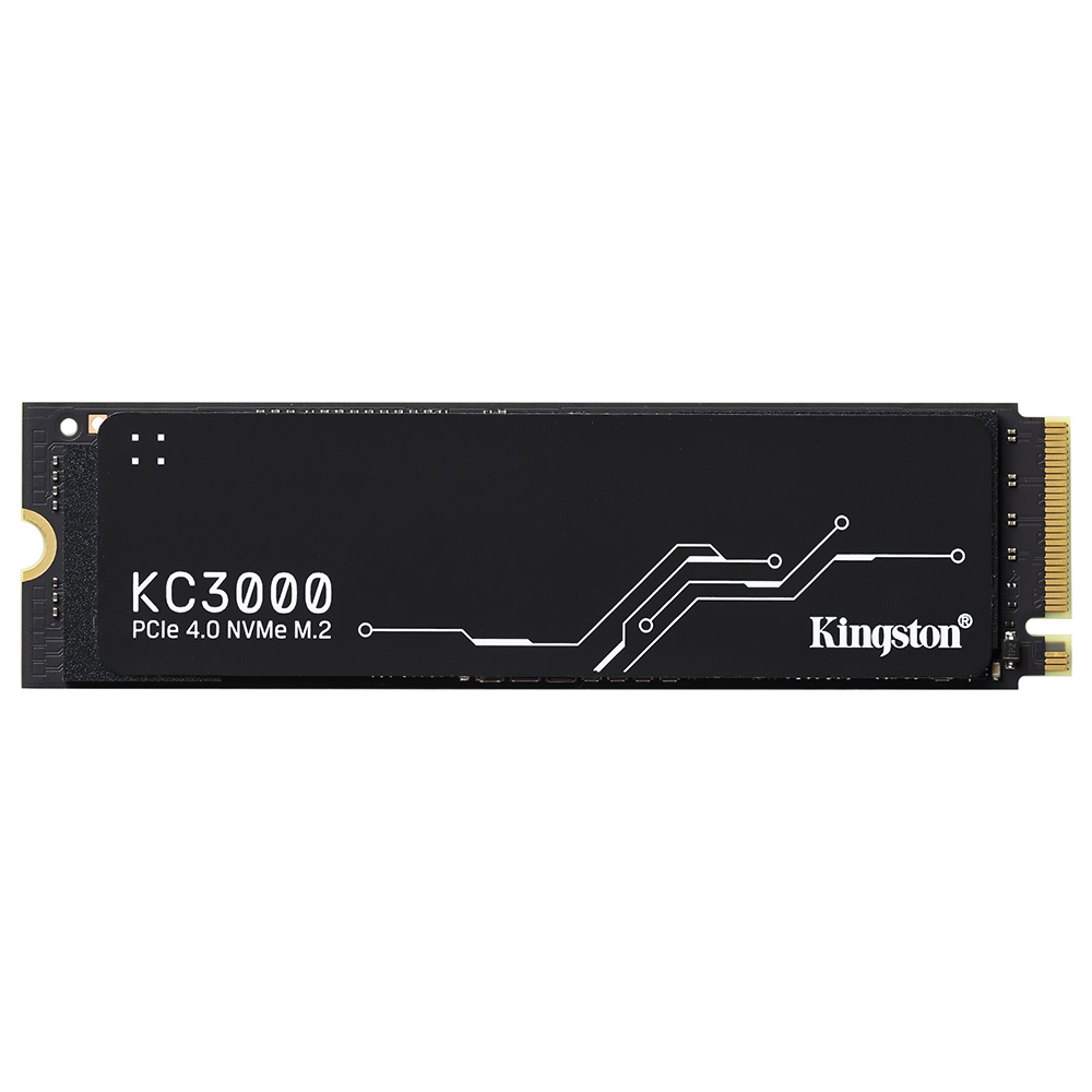 Foto do Produto SSD Kingston M.2 2TB KC3000 NVMe - SKC3000D/2048G