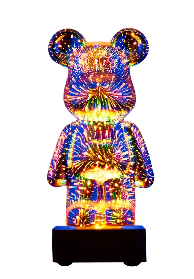 Foto do Produto Abajur Juntech Technology Magical 3D SPD-002 - Bear
