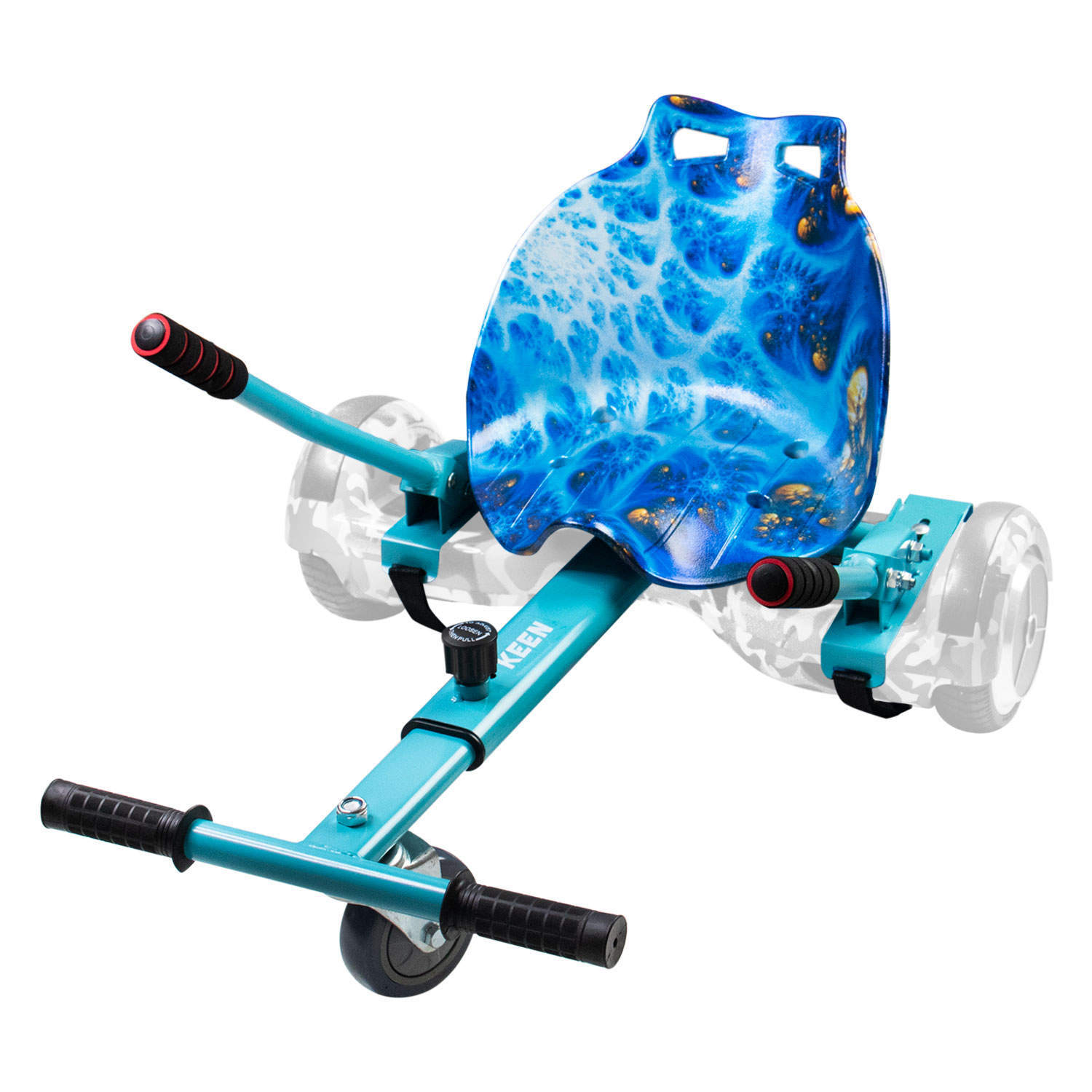 Foto do Produto Carrinho para Scooter Keen Hoverkart Pro - De 6.5/8/10'' - Azul Fogo