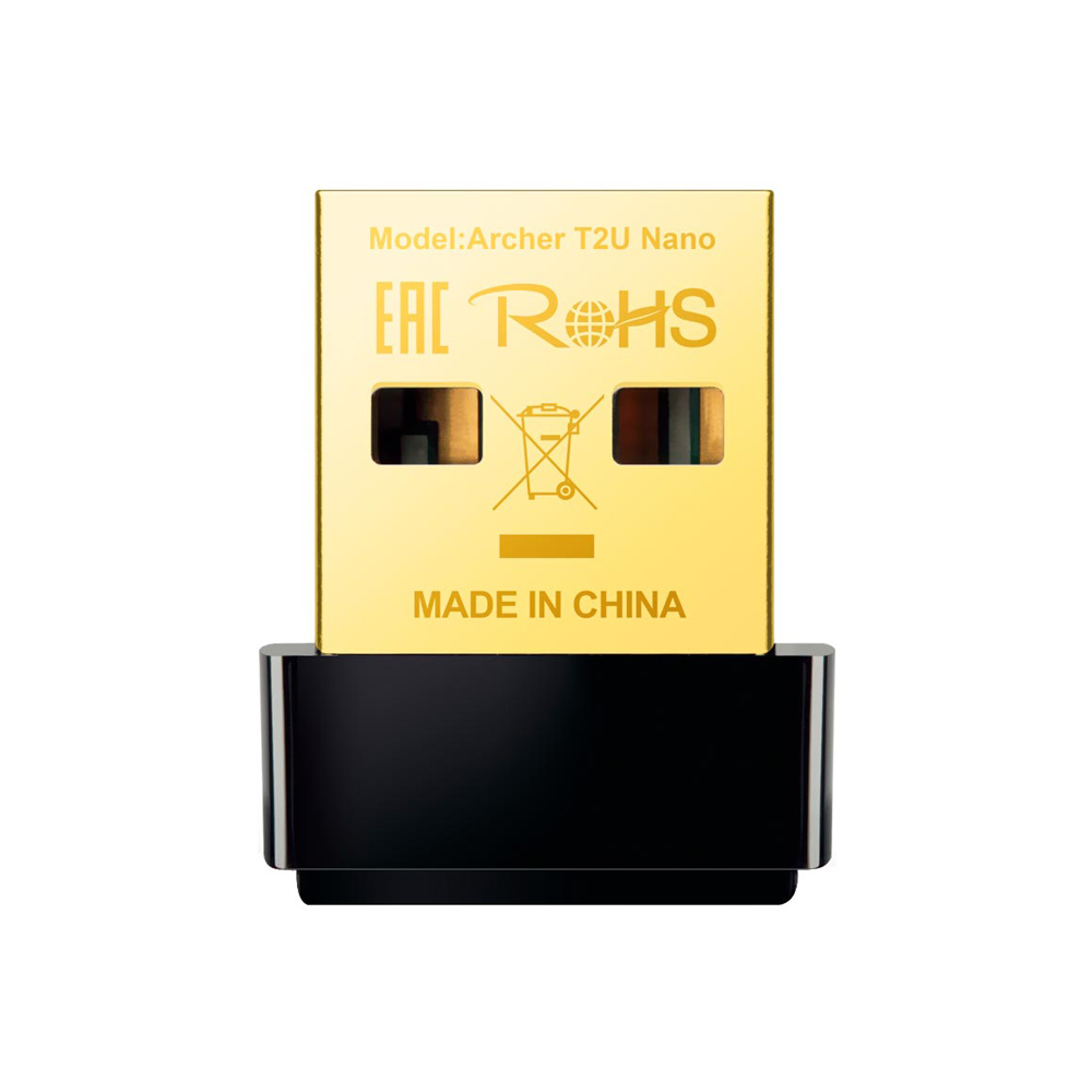 Foto do Produto Adaptador Wifi Tp-Link Archer T2U Nano USB Dual Band / 2.4GHz / 5GHz - 600Mbps