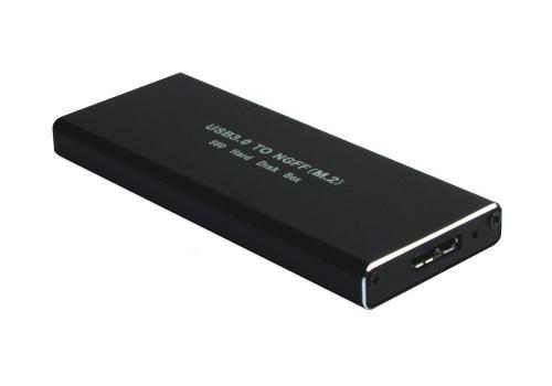 Foto do Produto GAVETA P/ SSD M.2 SATE AX-203S USB3.0 PRETA