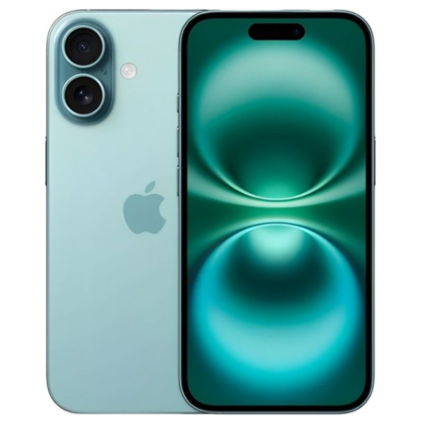 Foto do Produto Apple iPhone 16 128GB Teal (Físico + eSIM)
