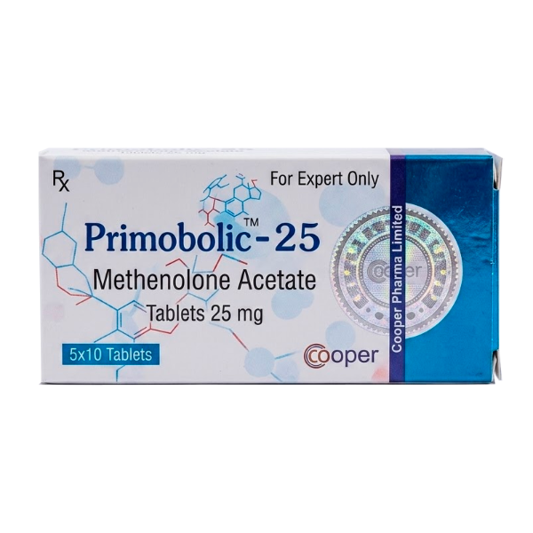Foto do Produto ANABOLIZANTE METENOLONA ACETATO PRIMOBOLIC25 25MG