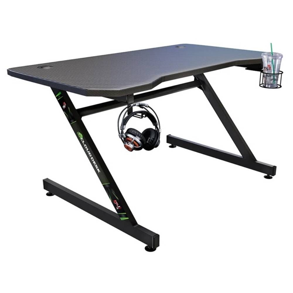 Foto do Produto Mesa Gamer Elg DK001 Cloud Desk Preto