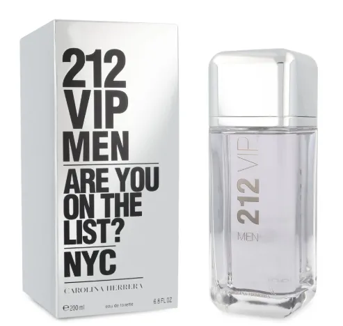 Foto do Produto CAROLINA HERRERA PERFUME H.212 VIP MEN M EAU DE TOILETTE 200ML