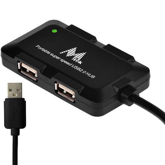 Foto do Produto Hub USB Mtek HB-8102B - 4 Portas USB
