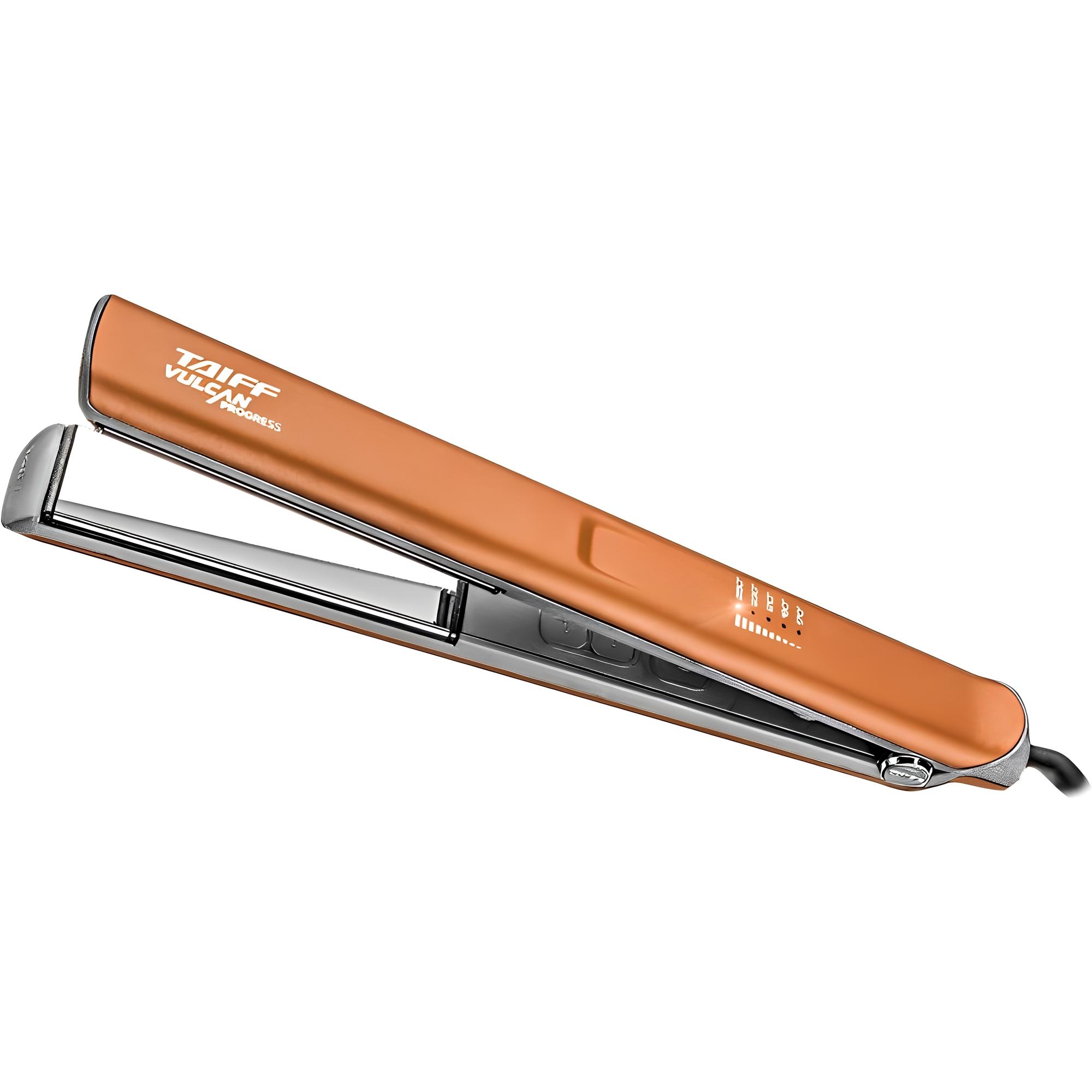 Foto do Produto Prancha para Cabelo Taiff Vulcan Progress - 250°C - Bivolt - Marrom